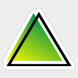 Triangle design Sticker